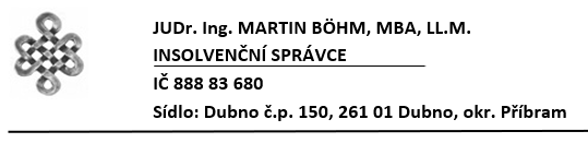 JUDr. Ing. Martin Böhm - Insolvenční správce